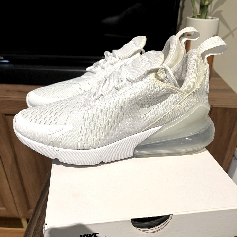 Nike Air Max 270 Triple White (W)